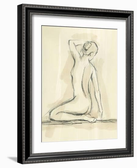 Cust Neutral Figure Study IV (STR)-Ethan Harper-Framed Art Print