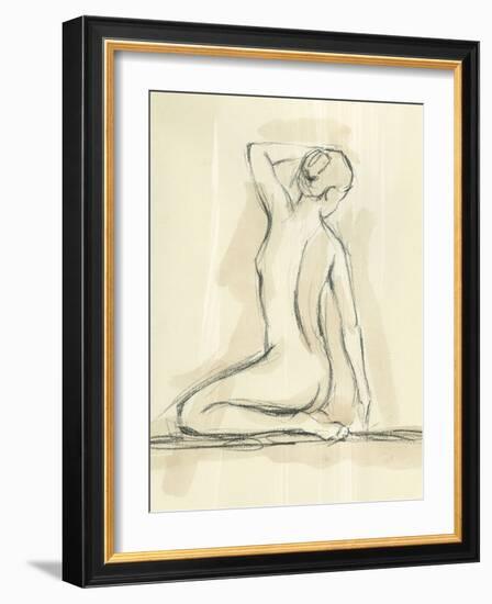 Cust Neutral Figure Study IV (STR)-Ethan Harper-Framed Art Print