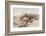 Custer and Cavalry in Action-Charles Marion Russell-Framed Photographic Print