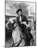 Custer l homme by l ouest by RobertSiodmak with Robert Shaw, 1967 (b/w photo)-null-Mounted Photo