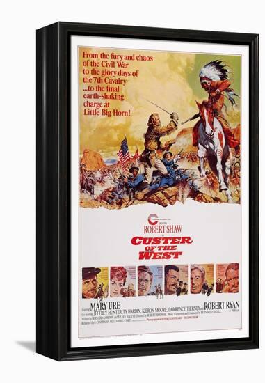 Custer of the West-null-Framed Stretched Canvas