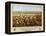 Custer's Last Fight Color Print from Painting-null-Framed Premier Image Canvas