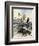 Custer's Last Stand at the Little Big Horn River, Montana, c.1876-null-Framed Giclee Print