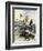 Custer's Last Stand at the Little Big Horn River, Montana, c.1876-null-Framed Giclee Print