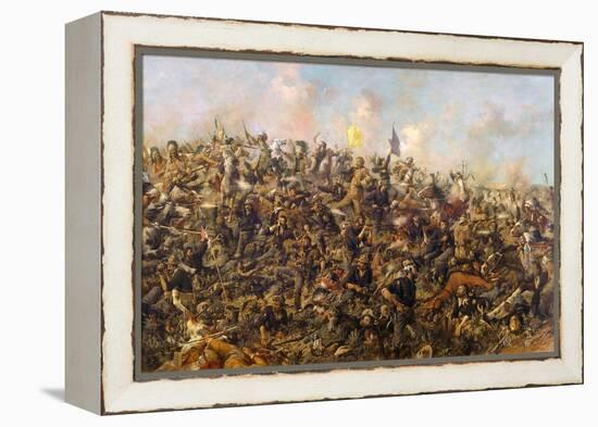 Custer's Last Stand by Edgar Samuel Paxson, 1899-Edgar Samuel Paxson-Framed Premier Image Canvas