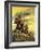 Custer's Last Stand-English School-Framed Giclee Print