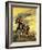 Custer's Last Stand-English School-Framed Giclee Print