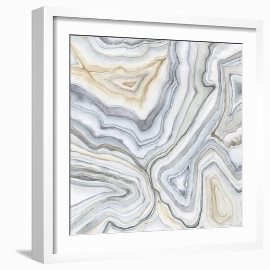 Custom Agate Abstract II (ST)-Megan Meagher-Framed Art Print