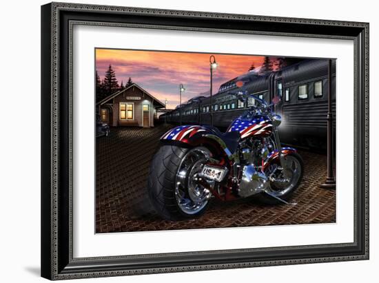 CUSTOM BUILT-HELEN FLINT-Framed Art Print