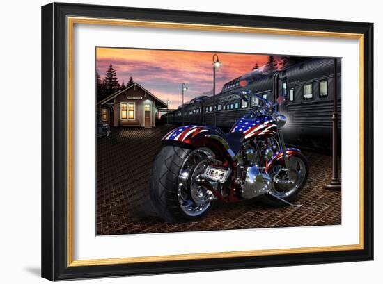 CUSTOM BUILT-HELEN FLINT-Framed Art Print