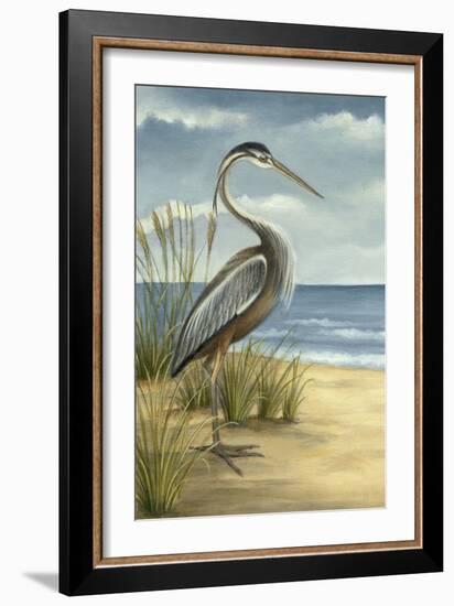 Custom Crop Shore Bird I (ST)-Ethan Harper-Framed Art Print