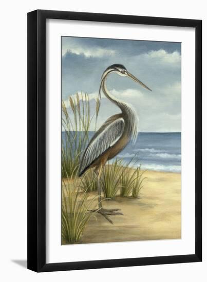 Custom Crop Shore Bird I (ST)-Ethan Harper-Framed Art Print