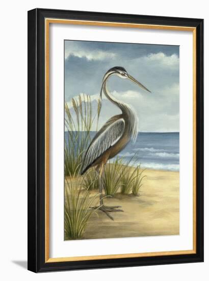 Custom Crop Shore Bird I (ST)-Ethan Harper-Framed Art Print