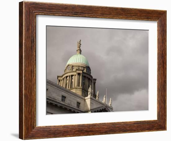 Custom House, Dublin, Ireland-Sergio Pitamitz-Framed Photographic Print