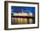 Custom House, Illuminated at Dusk, Reflected in the River Liffey-Martin Child-Framed Photographic Print