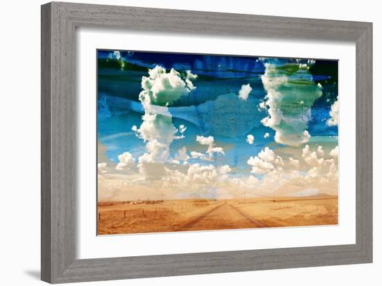 Custom Moderne VII-Sisa Jasper-Framed Art Print