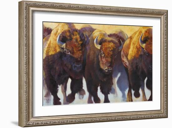 Custom Wall of Thunder (ASH)-Julie Chapman-Framed Premium Giclee Print