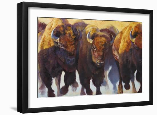 Custom Wall of Thunder (ASH)-Julie Chapman-Framed Premium Giclee Print