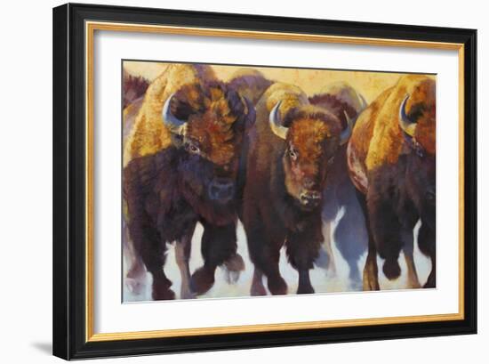 Custom Wall of Thunder (ASH)-Julie Chapman-Framed Premium Giclee Print