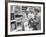 Customer Buying Tranquilizers at Drug Store-Ralph Morse-Framed Photographic Print