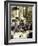 Customers Being Served Seafood and Chipped Ice at Galatoire's Restaurant-null-Framed Photographic Print