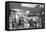 Customers in the Barnsley Co-Ops Sports Department, South Yorkshire, 1957-Michael Walters-Framed Premier Image Canvas