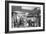 Customers in the Barnsley Co-Ops Sports Department, South Yorkshire, 1957-Michael Walters-Framed Photographic Print