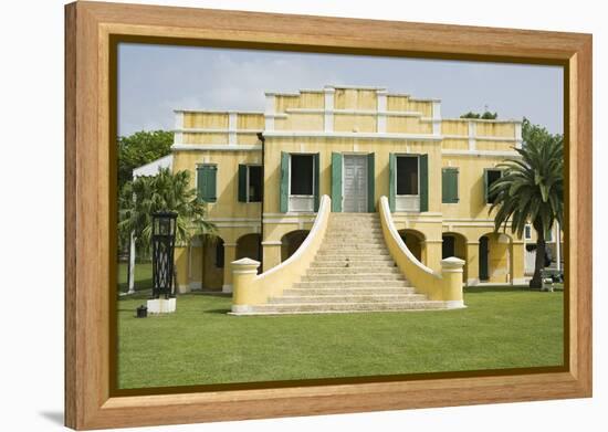 Customs House, Christiansted, St. Croix-Macduff Everton-Framed Premier Image Canvas