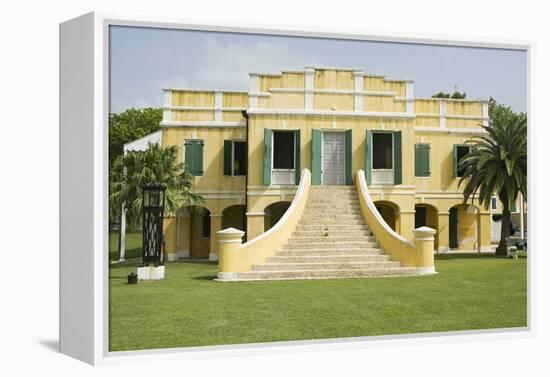 Customs House, Christiansted, St. Croix-Macduff Everton-Framed Premier Image Canvas