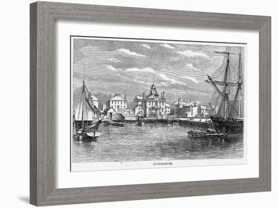 Customs House in Salem, Massachusetts-null-Framed Giclee Print