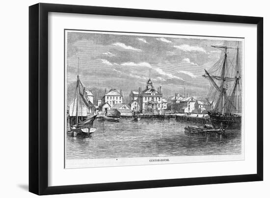 Customs House in Salem, Massachusetts-null-Framed Giclee Print