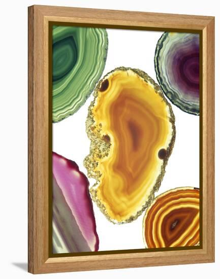 Cut Agates-Cordelia Molloy-Framed Premier Image Canvas