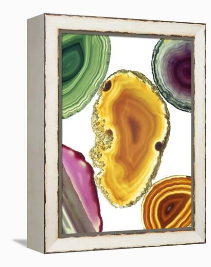 Cut Agates-Cordelia Molloy-Framed Premier Image Canvas