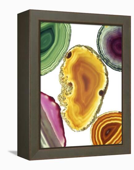 Cut Agates-Cordelia Molloy-Framed Premier Image Canvas