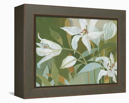 Cut Flowers II-Kathrine Lovell-Framed Stretched Canvas