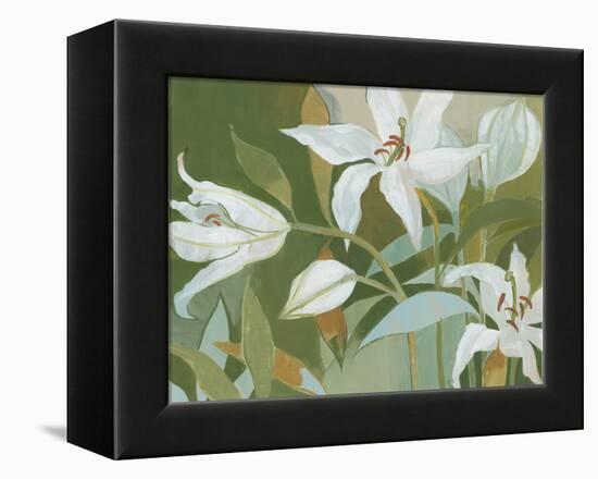 Cut Flowers II-Kathrine Lovell-Framed Stretched Canvas