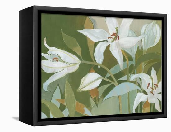 Cut Flowers II-Kathrine Lovell-Framed Stretched Canvas