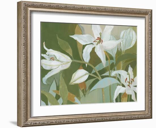 Cut Flowers II-Kathrine Lovell-Framed Art Print