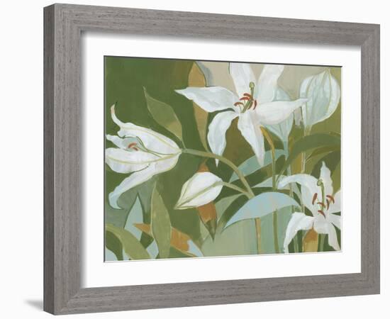 Cut Flowers II-Kathrine Lovell-Framed Art Print