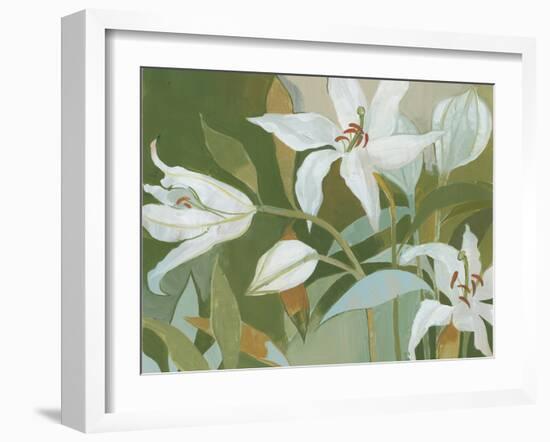 Cut Flowers II-Kathrine Lovell-Framed Art Print