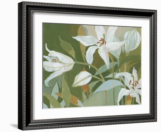 Cut Flowers II-Kathrine Lovell-Framed Art Print