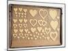 Cut-Out Biscuits on a Baking Tray-null-Mounted Photographic Print