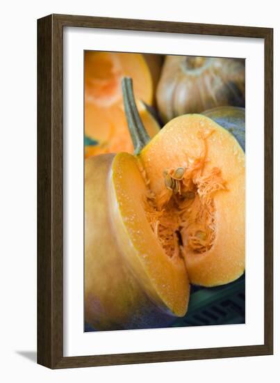 Cut Pumpkin-Veronique Leplat-Framed Photographic Print