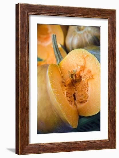 Cut Pumpkin-Veronique Leplat-Framed Photographic Print