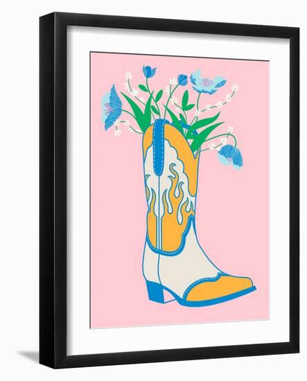 Cute Boots I-Grace Popp-Framed Art Print