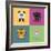 Cute Cartoon Animals-Nestor David Ramos Diaz-Framed Art Print