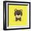 Cute Cartoon Bear-Nestor David Ramos Diaz-Framed Art Print