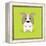 Cute Cartoon Dog-Nestor David Ramos Diaz-Framed Stretched Canvas