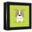 Cute Cartoon Dog-Nestor David Ramos Diaz-Framed Stretched Canvas