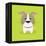 Cute Cartoon Dog-Nestor David Ramos Diaz-Framed Stretched Canvas